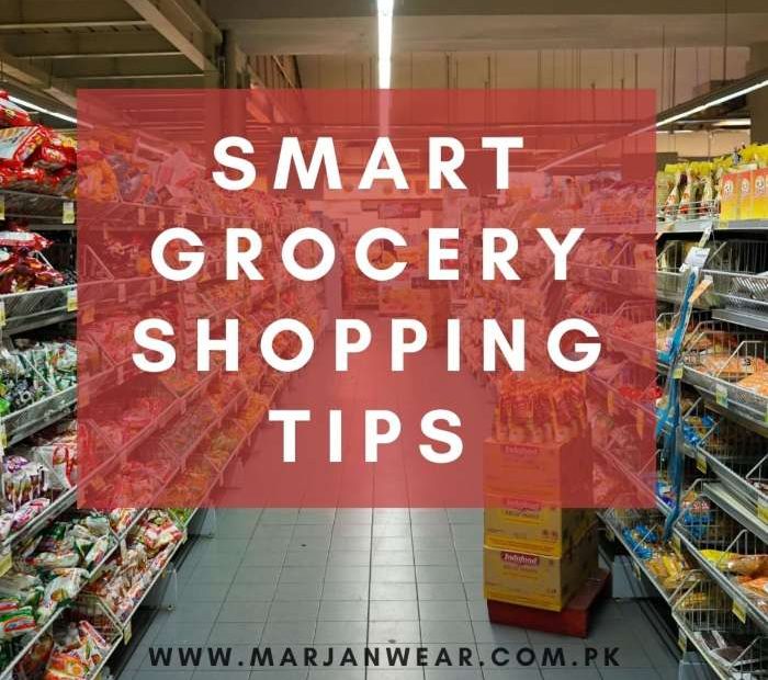 Smart Grocery shopping tips,